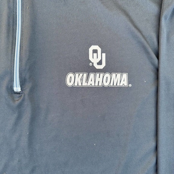 Russell Athletics‎ Pullover Mens Large Oklahoma Sooners Football Black Gray - Picture 3 of 10